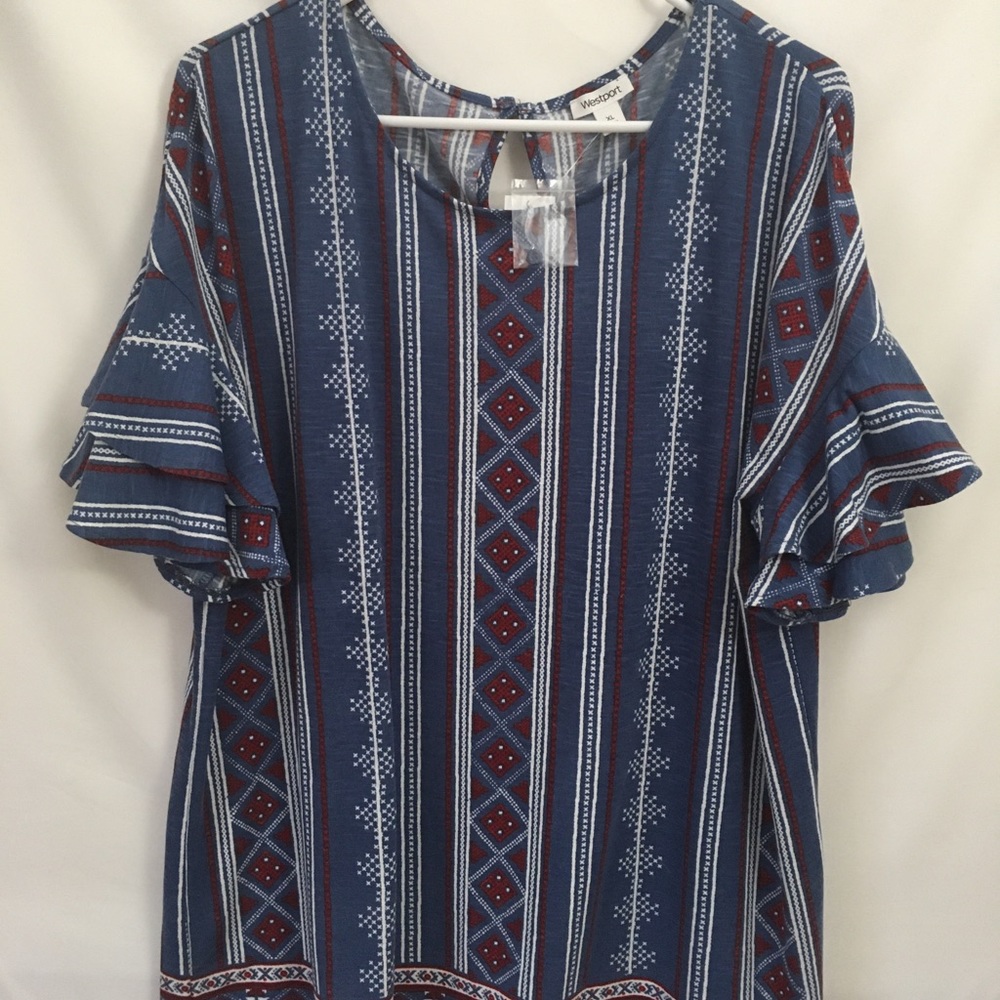 Westport Flutter Sleeve Top